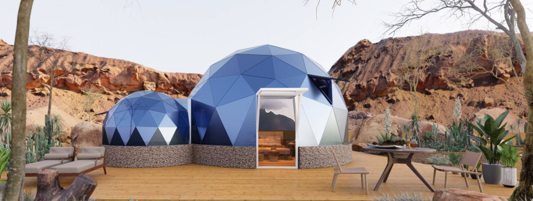 张家界球形智能光伏玻璃星空房